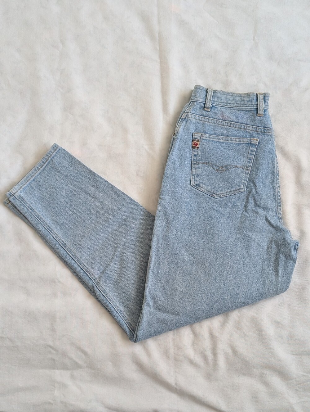 Gloria Vanderbilt Light Blue Straight-Leg Jeans